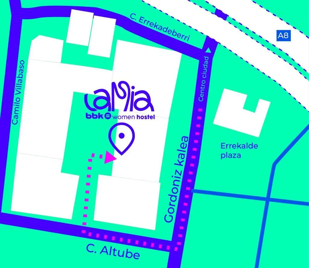 Lamia Bbk Women Hostel-Solo Mujeres Bilbao